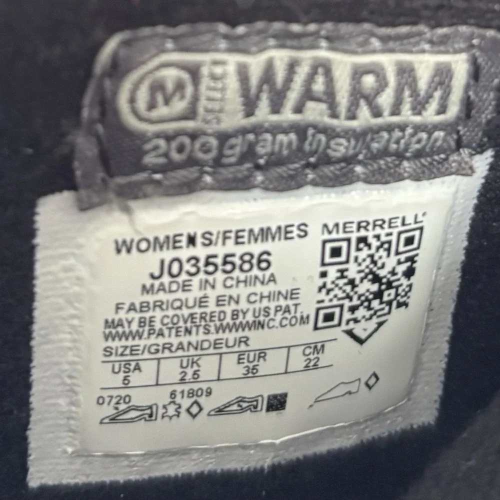 Merrell women thermo